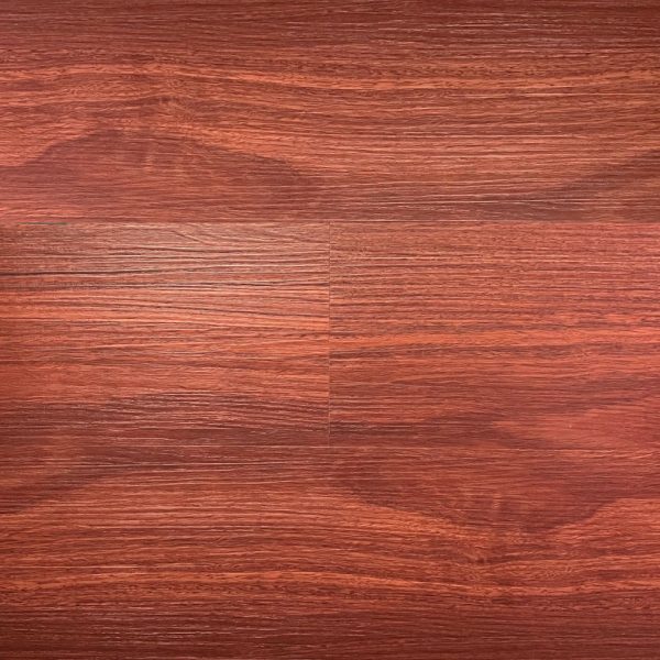 Image of a a close-up of a Hybrid Vinyl Planks 'Jarrah' wood floor