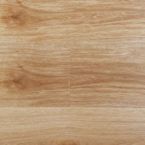 Image of a a close-up of a Hybrid Vinyl Planks 'Warm Hickory' wood floor