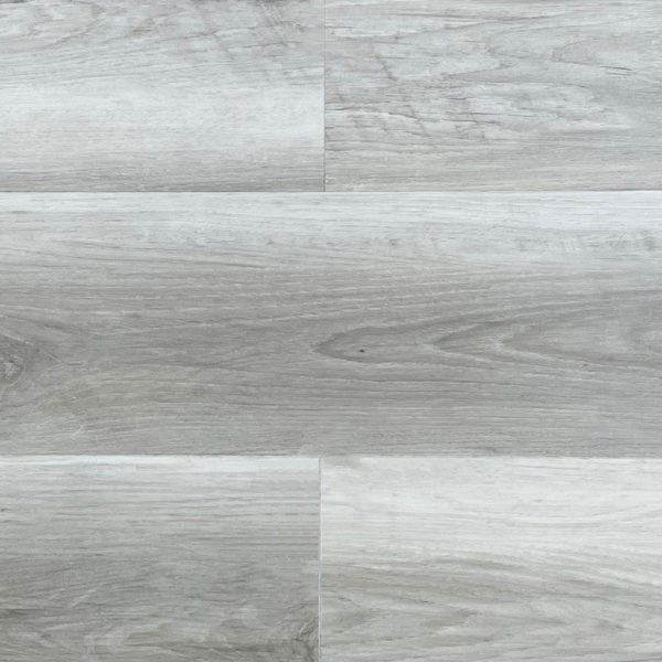 Image of a a close-up of a Hybrid Vinyl Planks Winter Oak wood floor